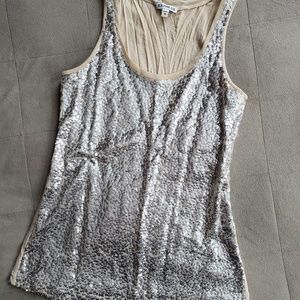 Sequined tank